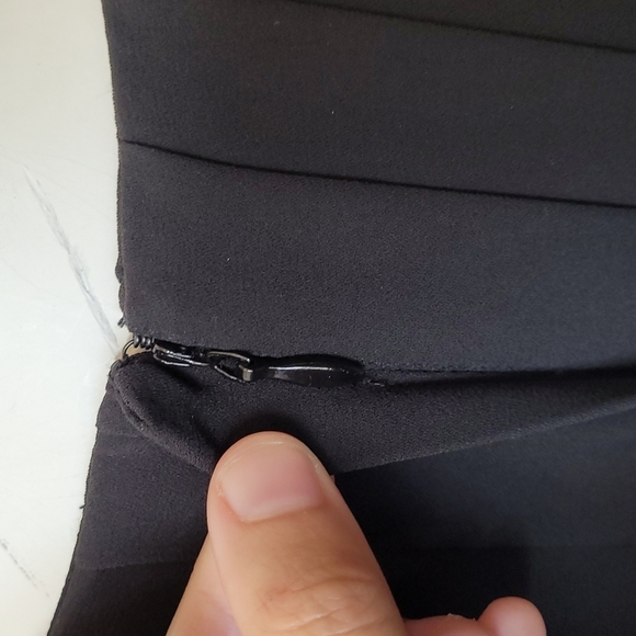 Polo Ralph Lauren Black Pleated Sleeveless Dress - Picture 7 of 10